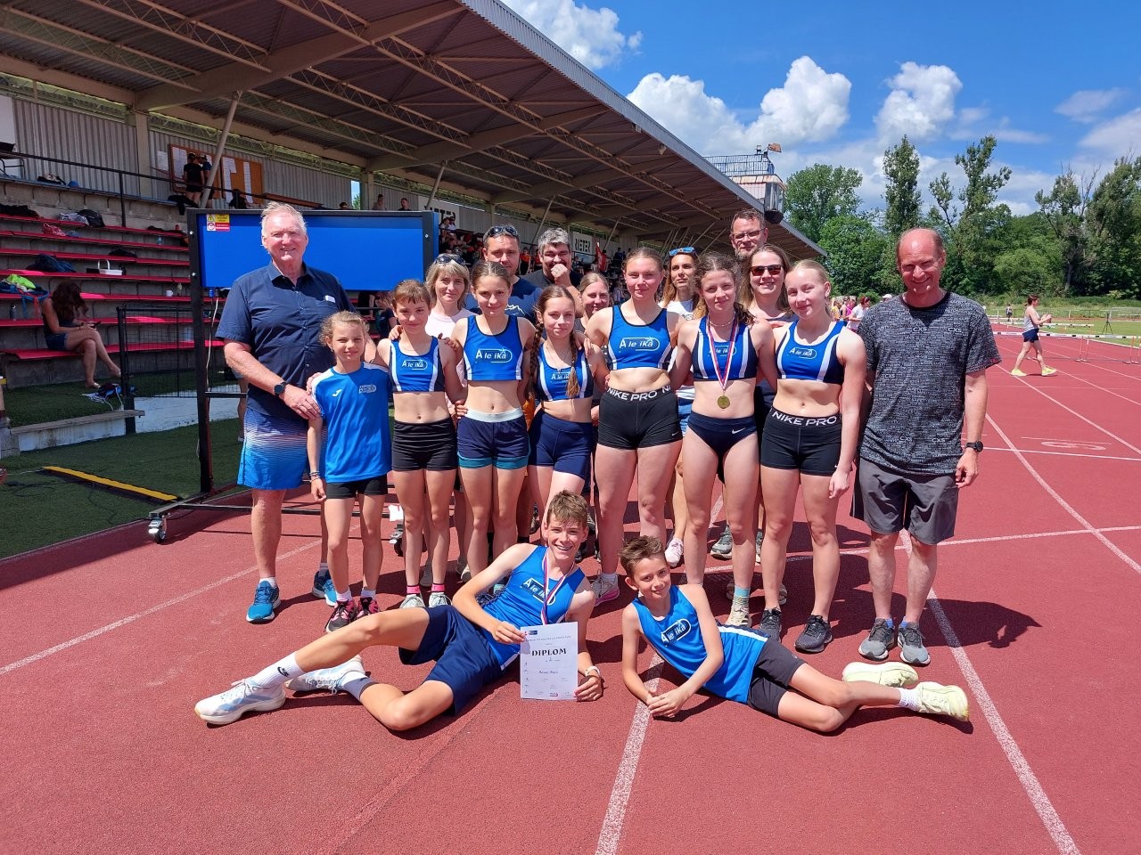 Atletika-Krajsk� p�ebory jednotlivc�