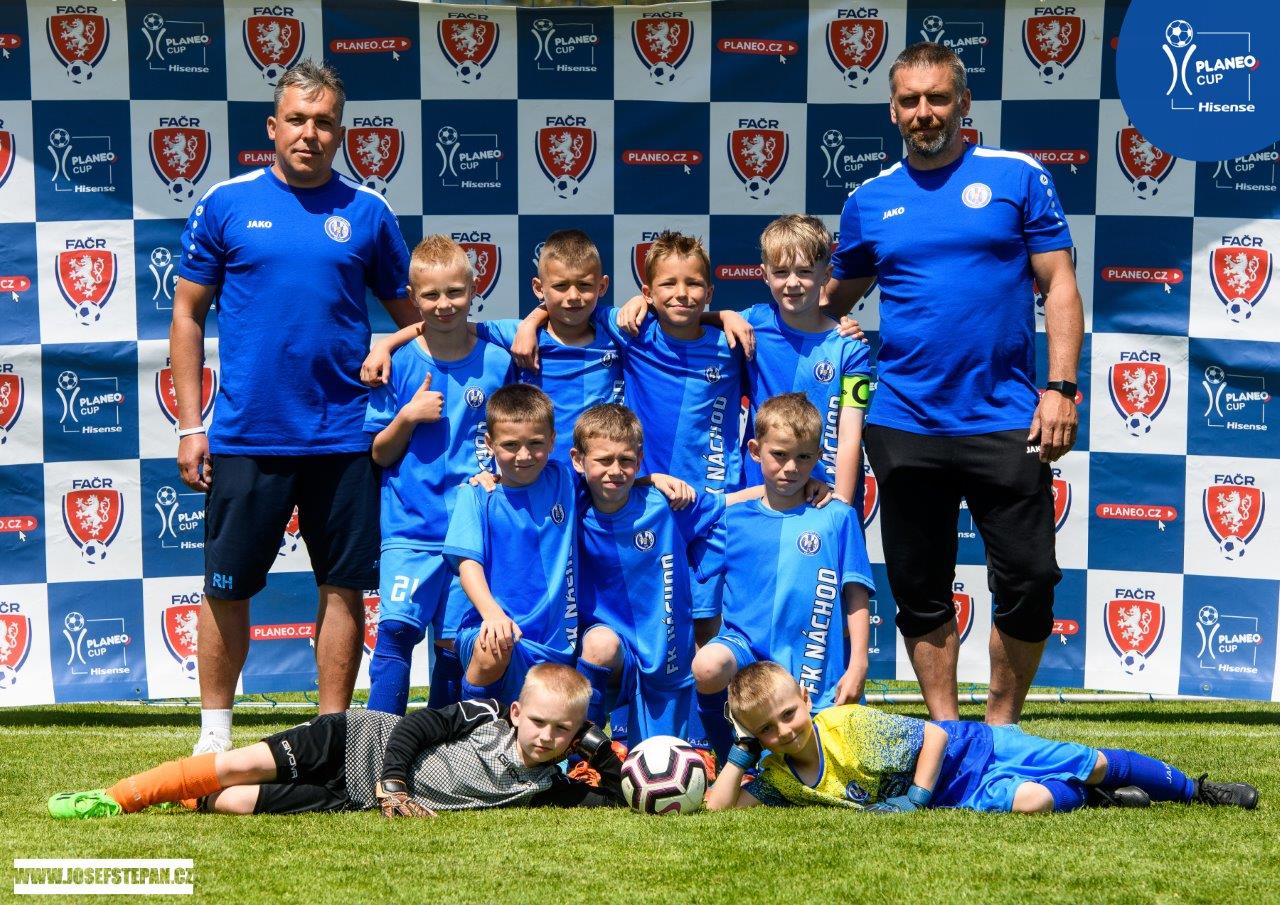 Mladší přípravka FK Náchod U8 obsadila na Planeo Cupu fantastické 5. místo