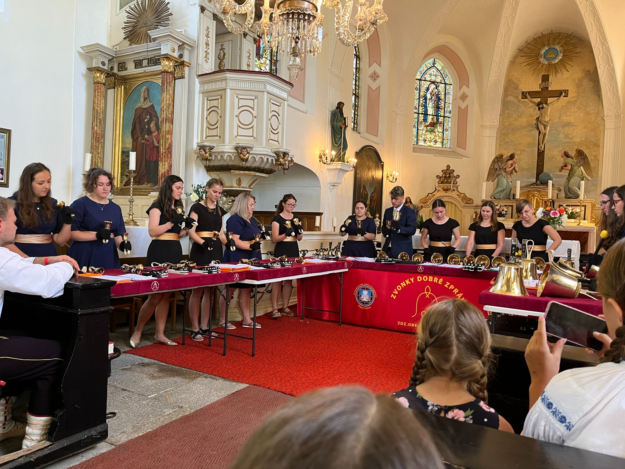 Koncert Zvonky Dobré zprávy v kostele sv. Vavřince
