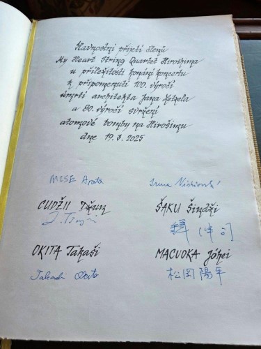 Poselství míru zaznělo Náchodem