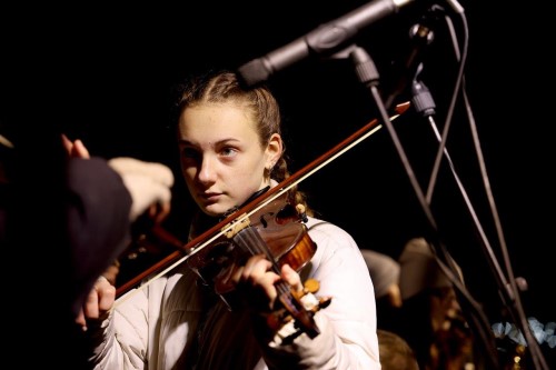 Druh adventn nedle v Nchod  svce nadje je zaplena