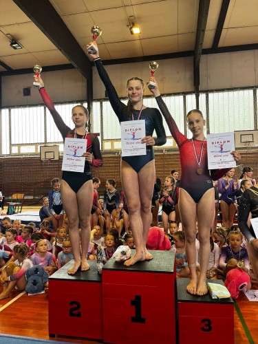 Gymnastky SK Plhov�N�chod usp�ly na z�vodech v Doksech