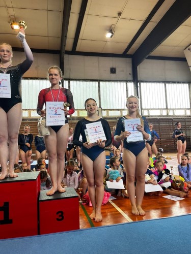 Gymnastky SK Plhov�N�chod usp�ly na z�vodech v Doksech