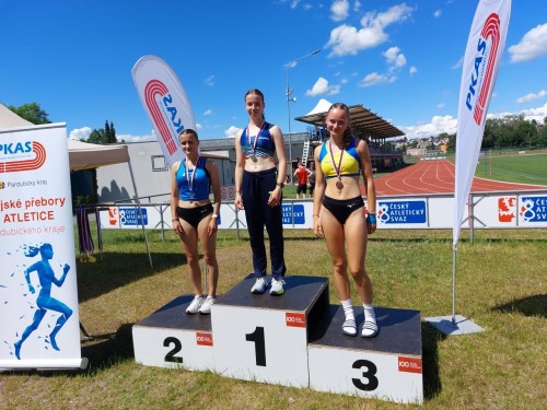 Atletika-Krajsk� p�ebory jednotlivc�