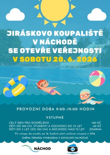 Jiráskovo koupaliště v Náchodě