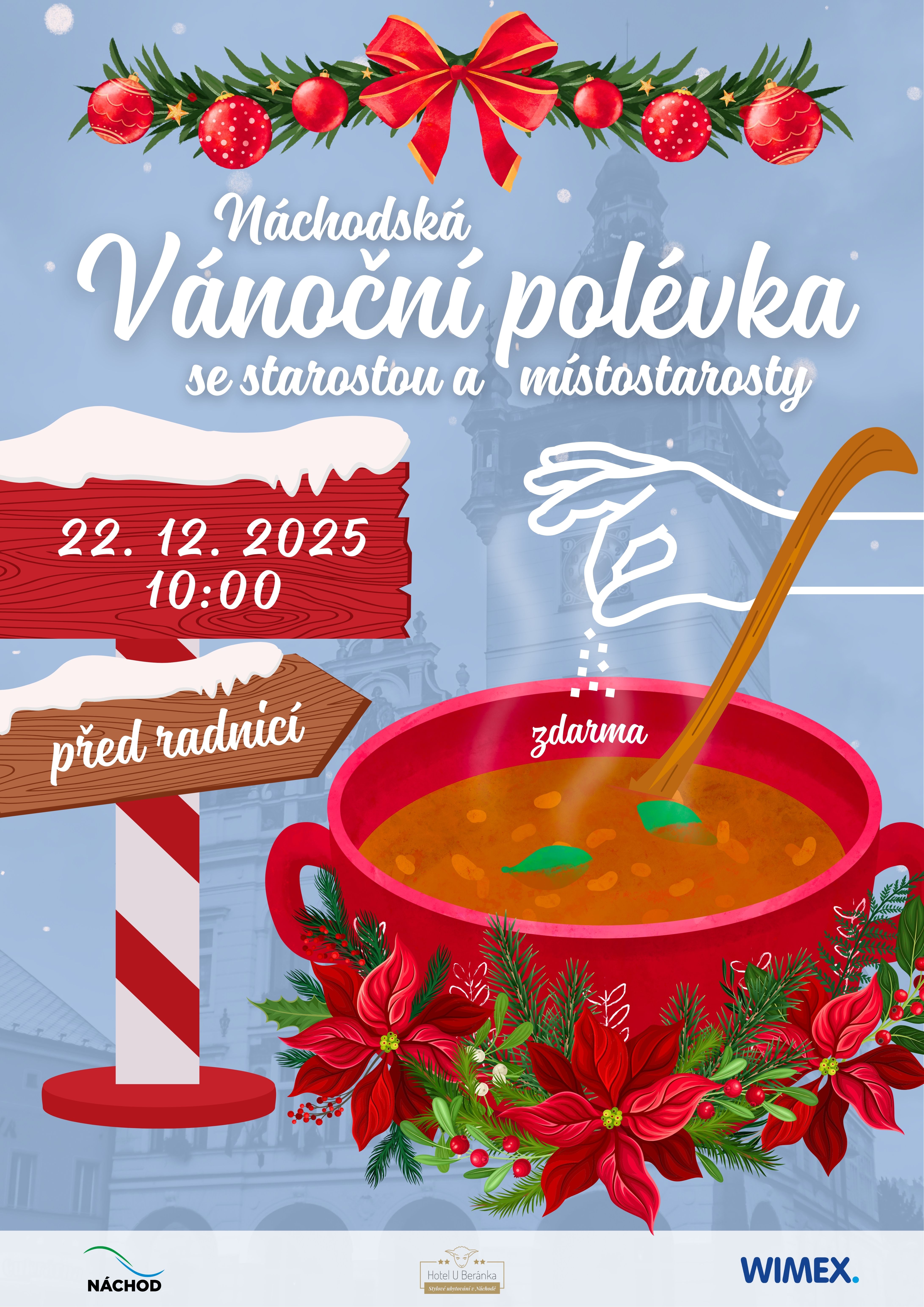 PlakátNáchodská vánoční polévka