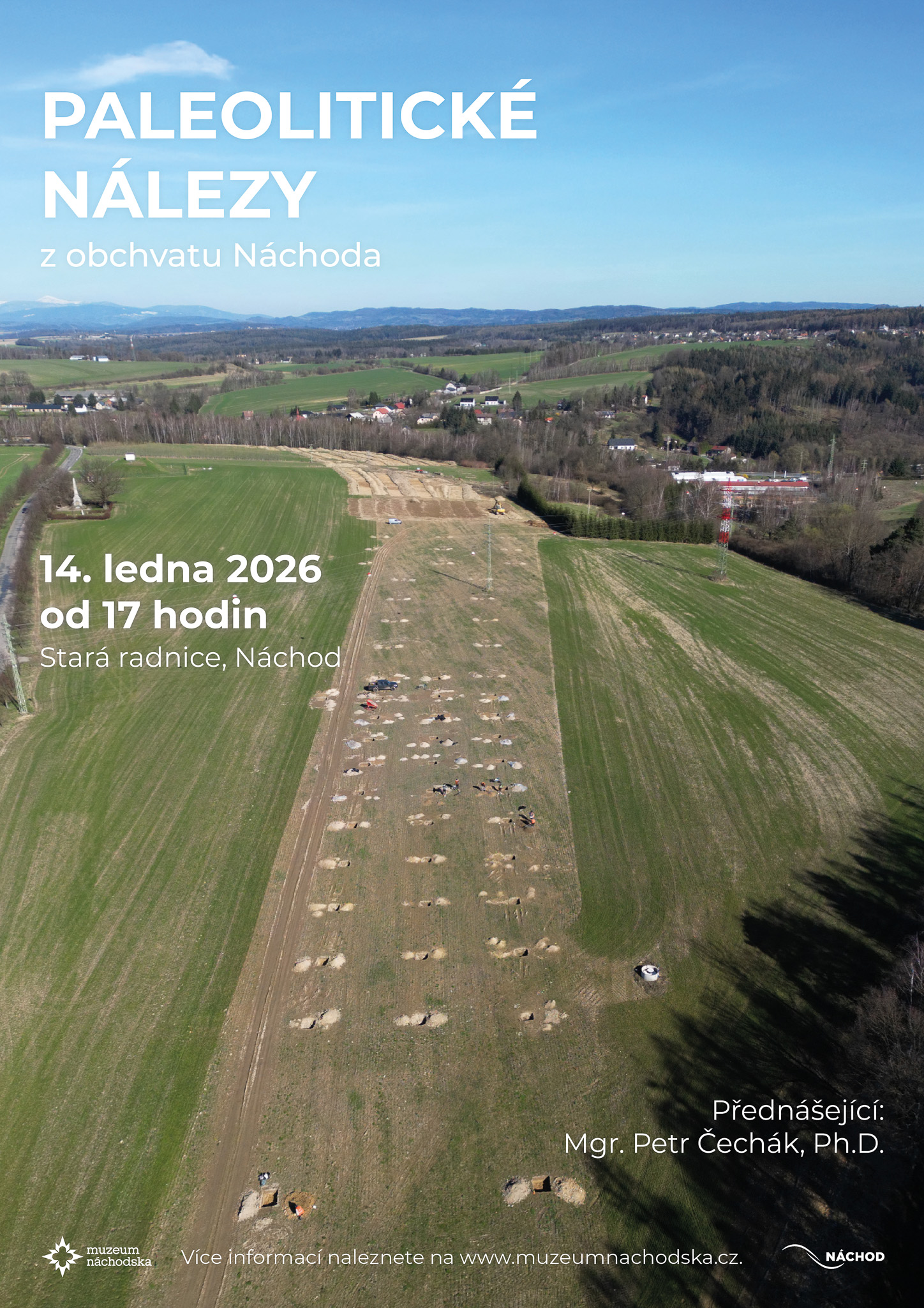 PlakátPaleolitické nálezy z obchvatu Náchoda