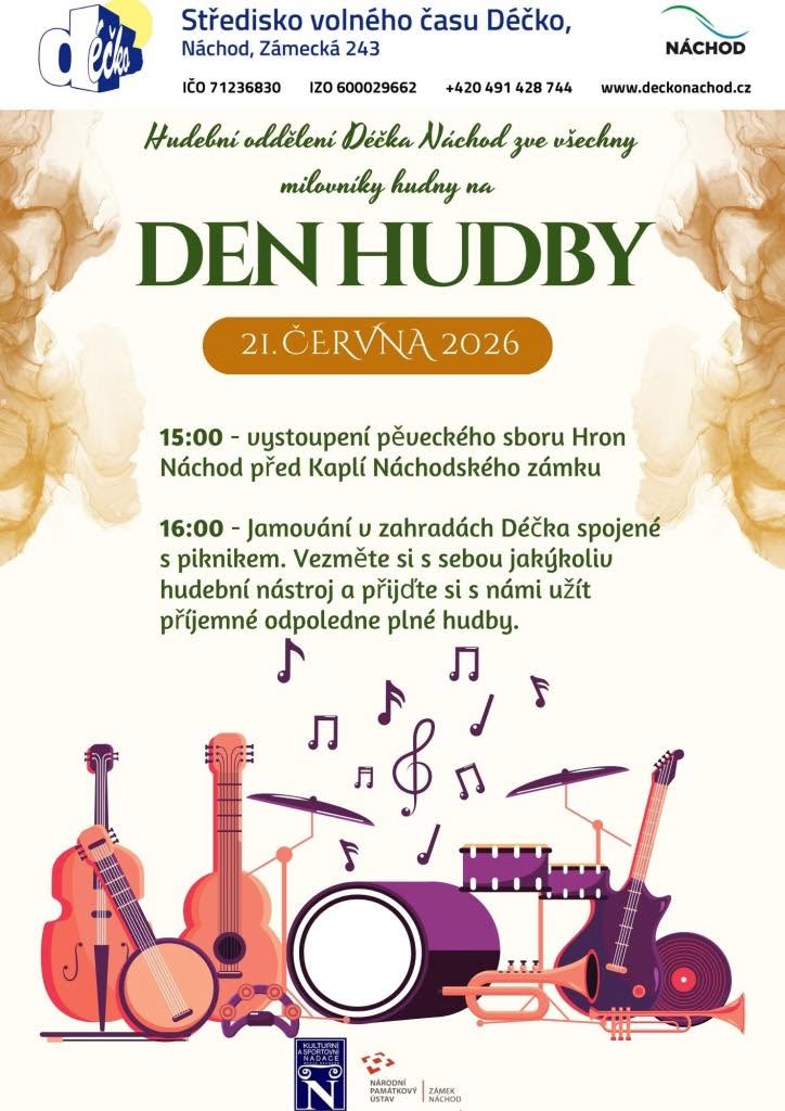 PlakátDen hudby