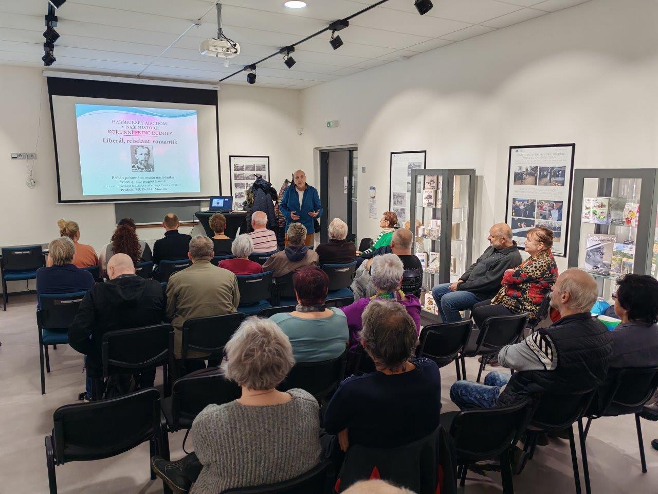 Ohlédnutí za přednáškou o korunním princi Rudolfovi
