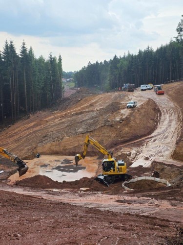 Stavba obchvatu Nchoda pokrauje podle plnu