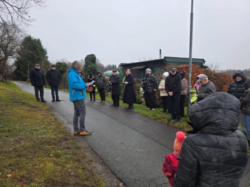 Historický kříž na Lipí