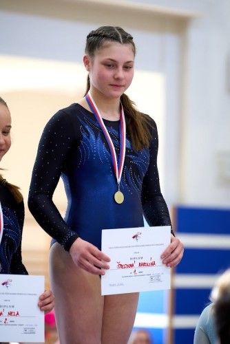 �sp�ch gymnastick�ho odd�lu SK Plhov � N�chod