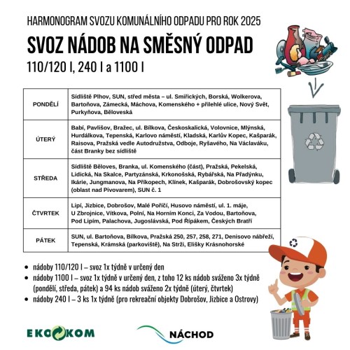  Svoz ndob na smsn odpad