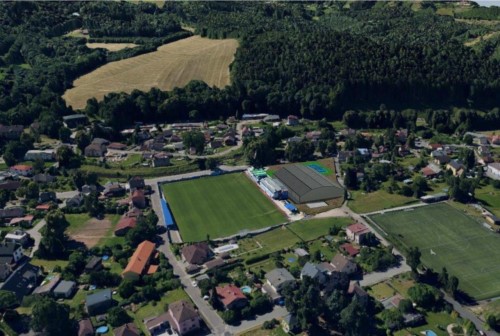 Tenisov hala vizualizace