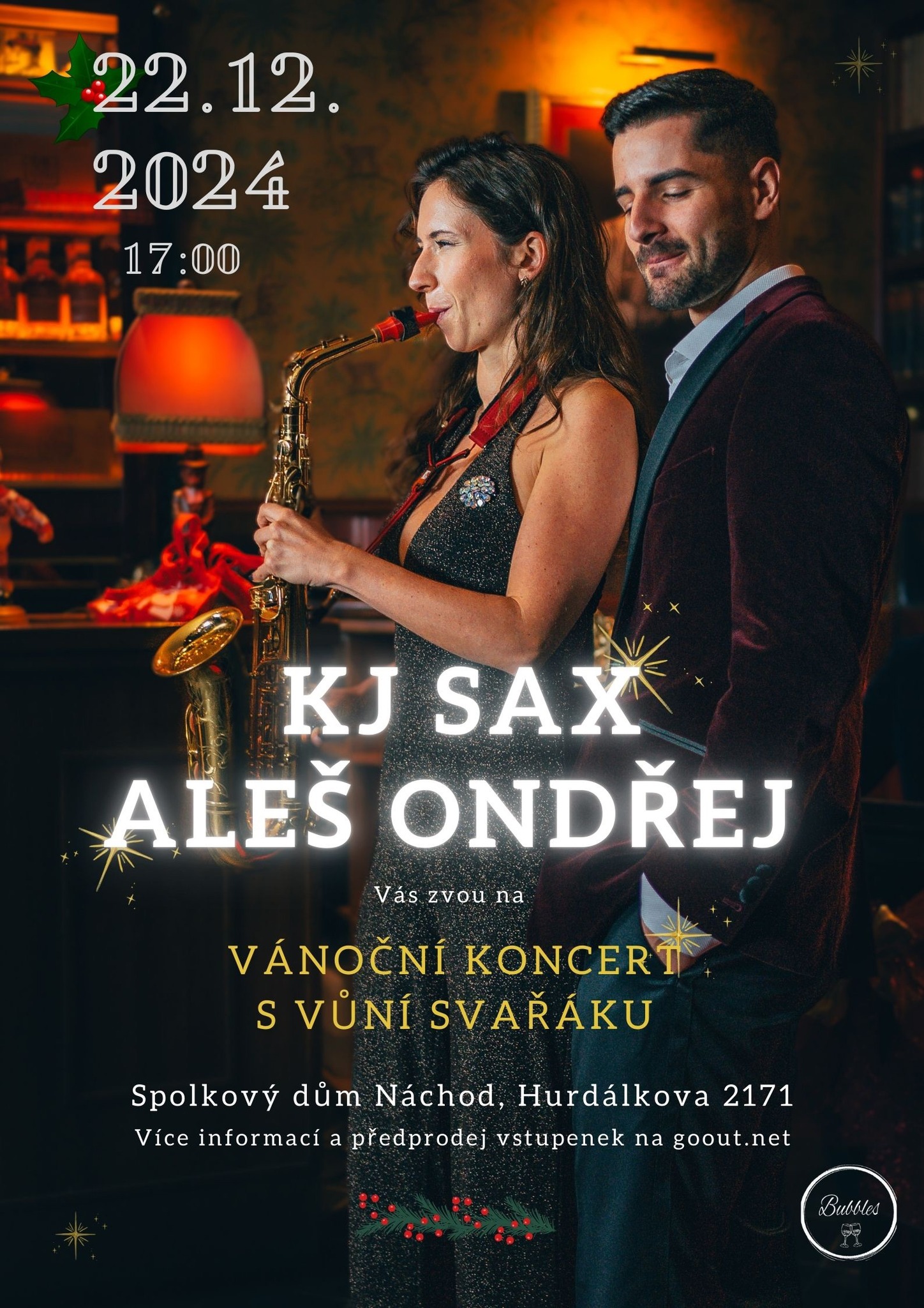 PlakátVánoční koncert s vůní svařáku