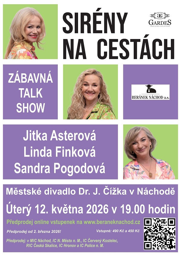 PlakátSirény na cestách