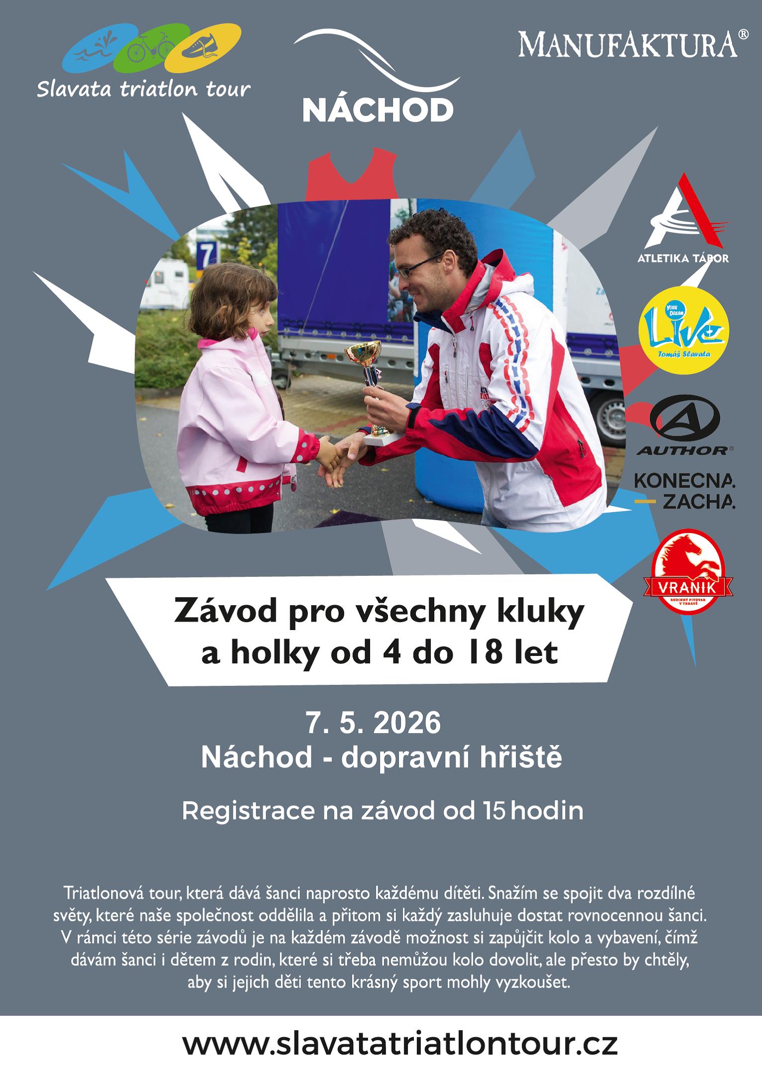 PlakátSlavata Triatlon Tour 2026