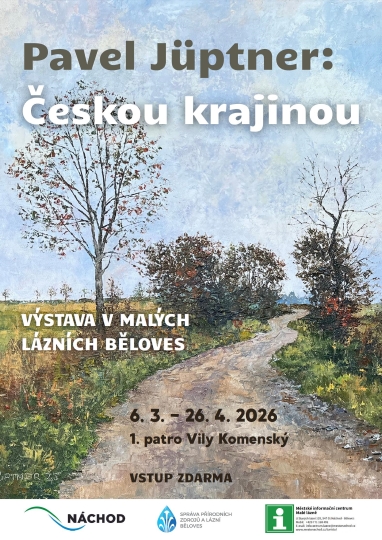 Pavel J�ptner: �eskou krajinou � v�stava v Mal�ch l�zn�ch